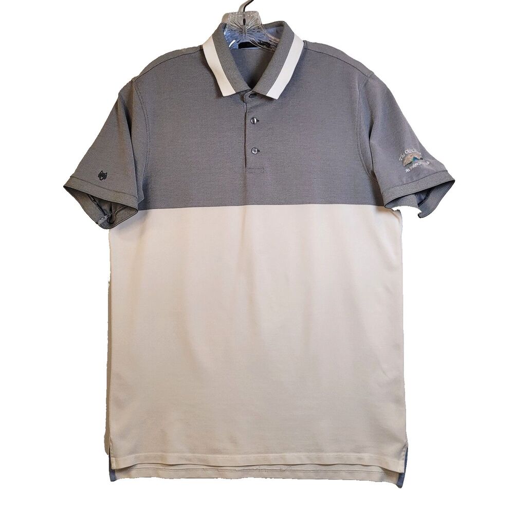 Greyson Golf Polo Large Shirt Pima The Old Course At Broken Sound Club Logo